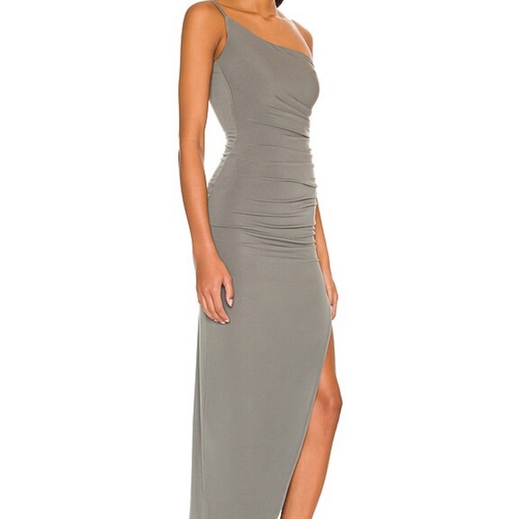 Aria One Shoulder Gown in Black 
Nookie - Picture 2 of 6